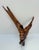 Brown Vintage Organic Driftwood Root Sculpture Bird Form Wood Art For Sale - Image 8 of 9