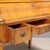 Brown Antique Writing Desk in Walnut with Leather Insert and 3 Drawers, 19th Century For Sale - Image 8 of 13