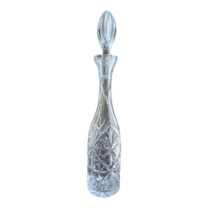 Late 19th Century Mid Century Modern Crystal Decanter