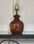 Vintage Boho Chic Burl Walnut Wood Table Lamp in the Style of Rude Osolnik, Small For Sale - Image 9 of 12