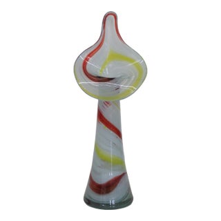 Murano Jack in the Pulpit Glass Vase 4436b For Sale