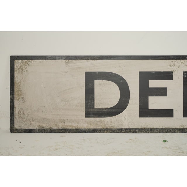 Reclaimed Marty Supreme Delancey Street Movie Prop Sign For Sale - Image 4 of 9