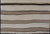 Turkish Vintage Kilim Rug With Ivory Field and Warm Brown Stripes For Sale - Image 9 of 12