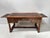 Empire style desk in mahogany and mahogany veneer four column legs with h-shaped stretchers three drawers in the front...