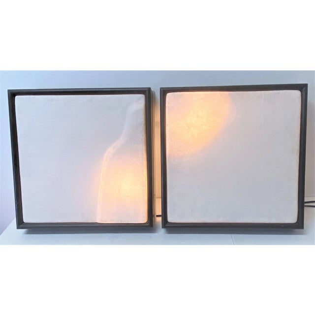 Mid 20th Century Contemporary Modern Hanging Three Dimensional Wall Art - a Pair For Sale - Image 9 of 9