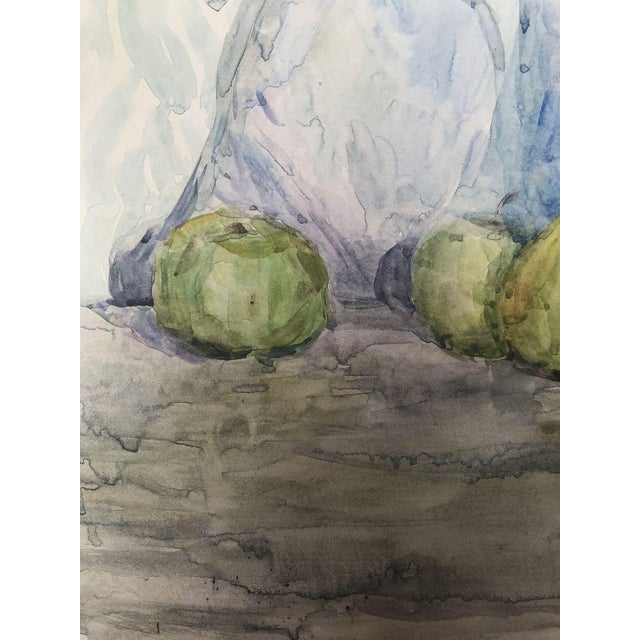Watercolor Painting a Tea Set Unknown Artist | Chairish