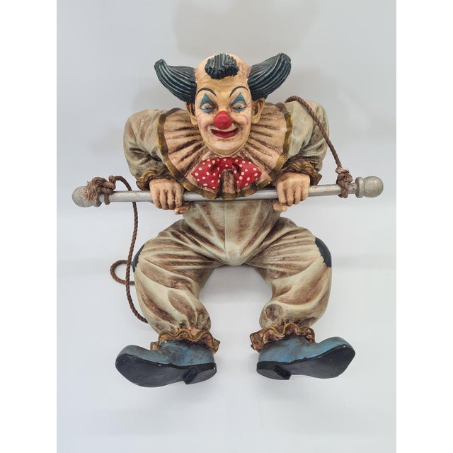 Large Sculpture of a Circus Clown by Jun Asilo, Philippines, 1996, 1990s For Sale - Image 11 of 13