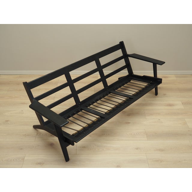 Wood Vintage Danish Oak Sofa by Hans. J. Wegner for Getama, 1960s For Sale - Image 7 of 16