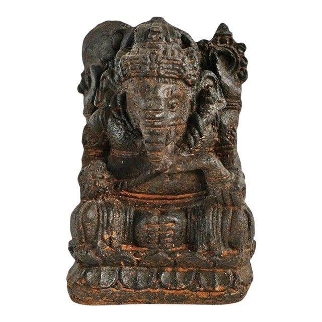 Small Stone Ganesha Statue For Sale