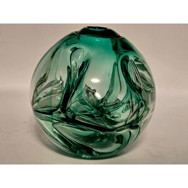 1970s Paul Manning 'Stickman' Studio Glass Sculpture, Signed 1974 For Sale - Image 5 of 12
