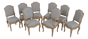 Set of 8 Minton Spidell Country French Dining Chairs