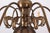 2000 - 2009 Dutch 6-Armed Chandelier with Dog Heads For Sale - Image 5 of 5