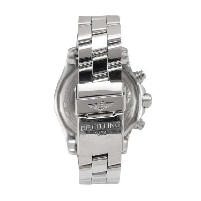 Breitling Super Avenger 48mm A13370 Black Dial Stainless Steel Automatic Watch For Sale In Houston - Image 6 of 9