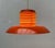 Mid-Century Modern German Space Age Orange Pendant Lamp, 1960s For Sale - Image 6 of 18