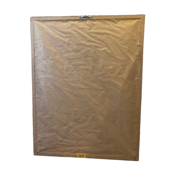 Vintage Mid-Century Chinese "Celestial Maiden" Silk Painting Signed Zheng Qing For Sale - Image 15 of 16