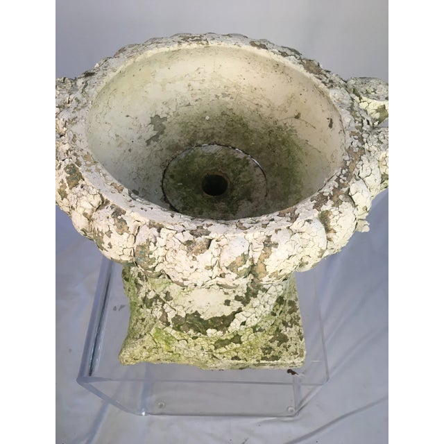 1940s Vintage Terra-Cotta Urn For Sale - Image 5 of 10