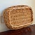 Rustic European Mid-20th Century Mediterranean-Style Openwork Basket Tray For Sale - Image 3 of 12