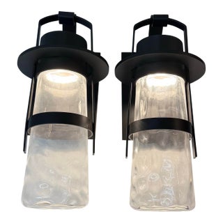 Modern Forms Balthus Large Outdoor Sconces, Pair For Sale