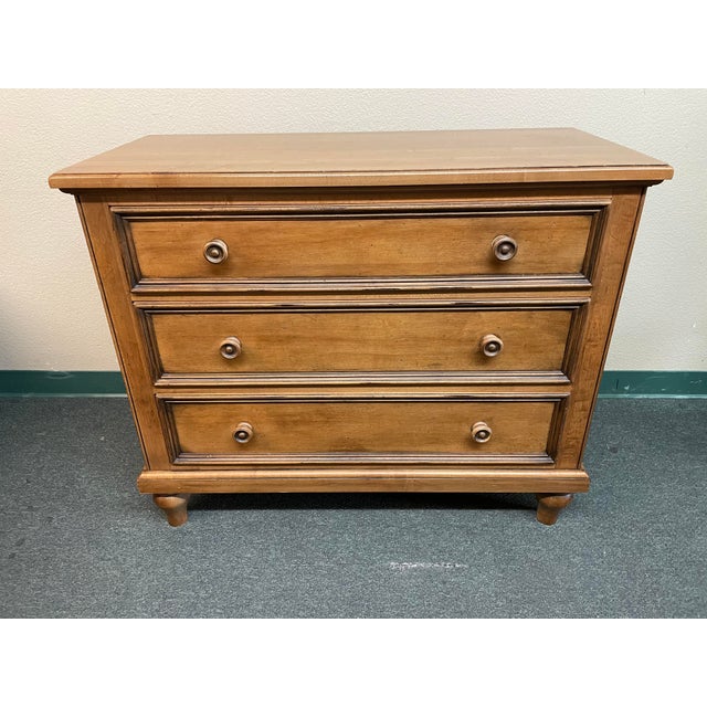 Ethan Allen New Country Reagon Three Drawer Dresser Chairish
