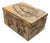 One-of-a-Kind Studio Pottery Lidded Box With Tree Motifs, Possibly 1970s For Sale