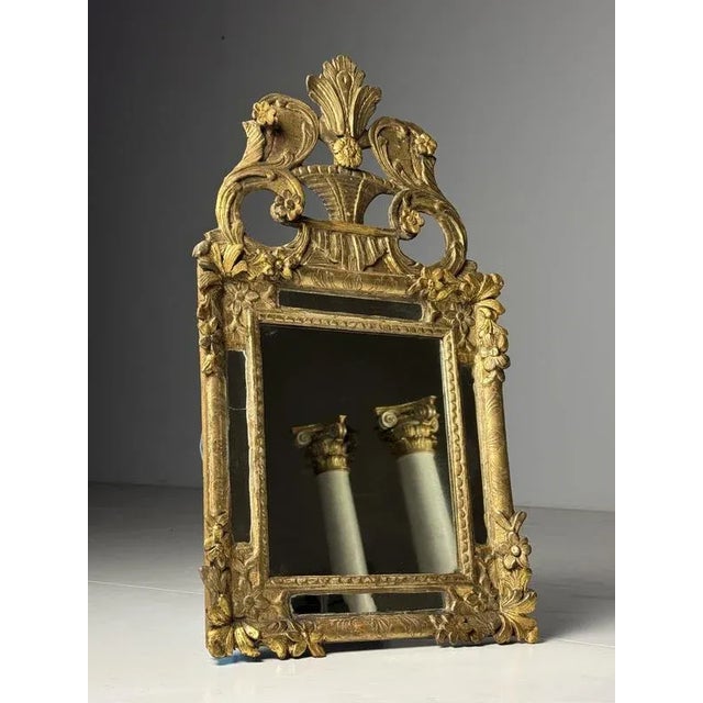 French Louis XV Mirror, 18th Century For Sale - Image 3 of 18