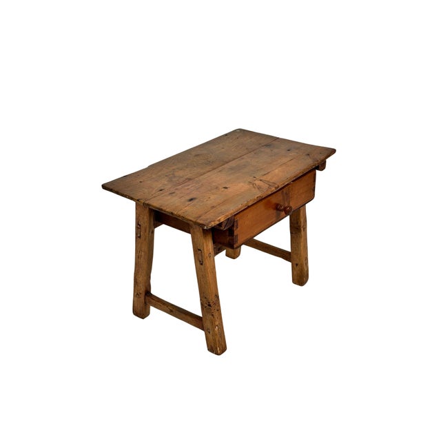 Spanish Wabi-Sabi Popular Table, 1940s For Sale - Image 4 of 10