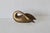1970s Stylized Brass Swan Sculpture Patina Mid Century Hollywood Regency For Sale - Image 4 of 10