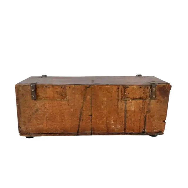 Spanish Colonial Inlaid Travel Desk, Wood and Iron, 17th Century For Sale - Image 15 of 15