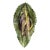 19th Century Majolica Palissy Fishs Platter Leaf Battaglia Varages For Sale