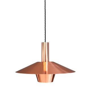 Copper Chandelier, Denmark, 1950s For Sale
