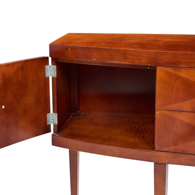 Late 20th Century Michael Vanderbyl for Baker Furniture Archetype Mahogany Console Credenza For Sale In Chicago - Image 6 of 9