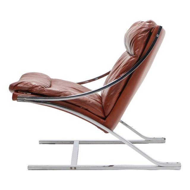 Zeta Armchair by Paul Tuttle for Strässle International, Switzerland, 1970s For Sale