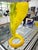 This is a very lovely and contemporary blown glass table or desk lamp from the furnaces of Murano's Barovier & Toso....