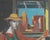 Abstract Serigraph of a Woman Playing a Guitar by Henry Mark For Sale - Image 3 of 7
