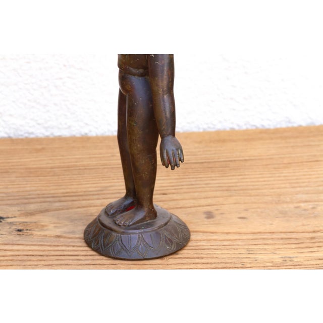 Antique Indian Bastar Mother Goddess Sculpture For Sale - Image 4 of 10
