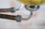 Art Deco Chandelier in Chrome and Beech, Czech, 1920s For Sale - Image 6 of 14