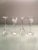 Modern Late 20th Century Floral Frosted Glass Liqueur Glasses- Set of 4 For Sale - Image 3 of 13