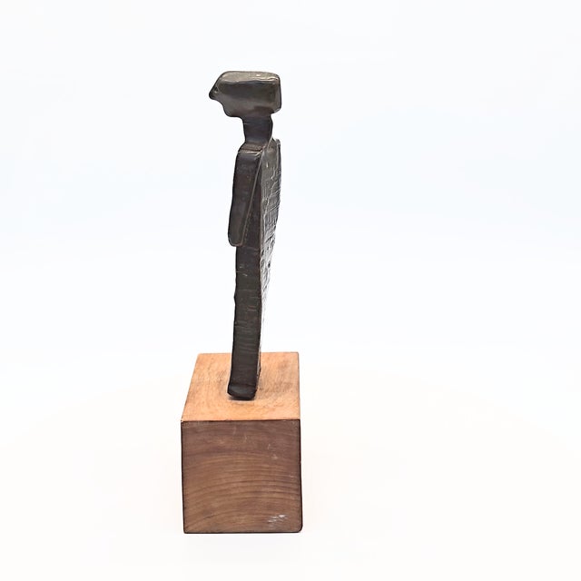 Standing Figure of a Woman - Mid 20th Century For Sale - Image 4 of 6