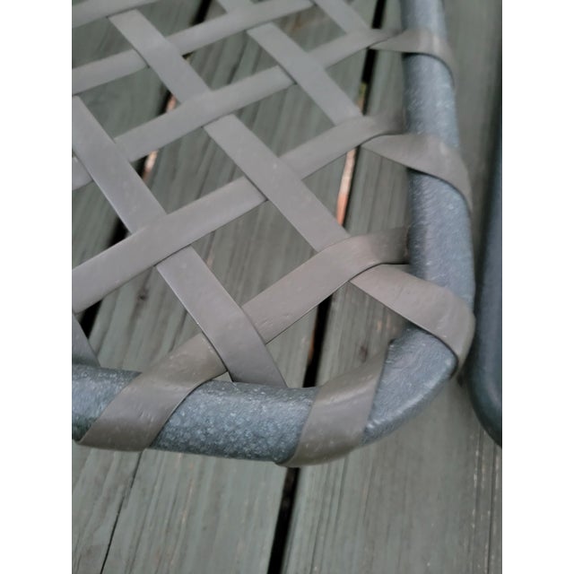 1990s Attributed to Brown Jordan Style Low Chairs- Set of 4 For Sale - Image 9 of 9