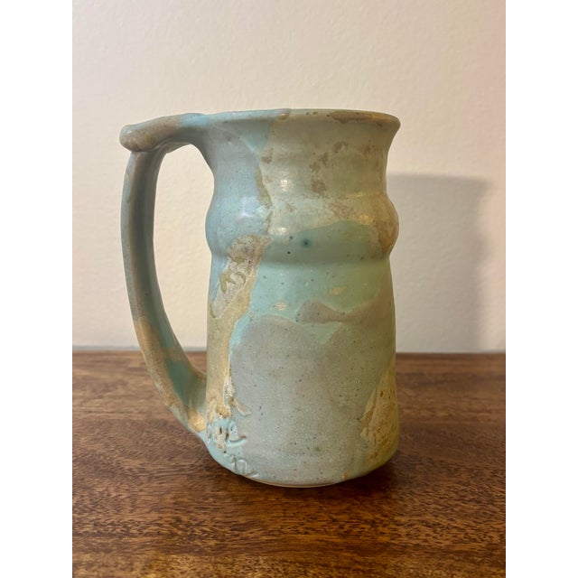 Vintage Postmodern American Studio Ceramic Vase, Signed 1992 For Sale - Image 4 of 7