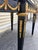 Early 19th Century 1960s Designer Couch Table in Louis XVI Black, White Marble For Sale - Image 5 of 10