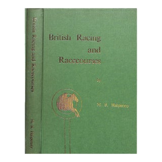 "British Racing and Racecourses" 1971 Halpenny, m.r. For Sale