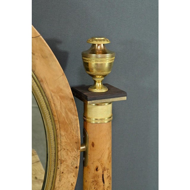 Dressing Table in Elm Burl Veneer For Sale - Image 6 of 18