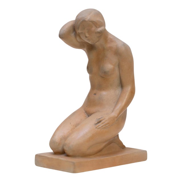 Woman Sculpture by Serra, 1930 For Sale