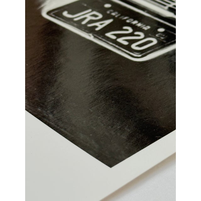 Printmaking Materials "Hollywood Cadillac, Los Angeles, Ca 1976" Vintage Silver Gelatin Print by Helmut Newton For Sale - Image 7 of 11