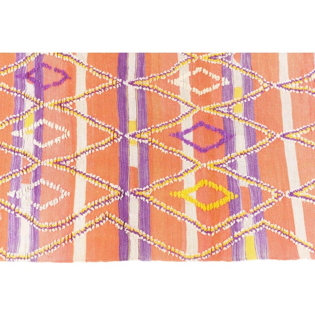 Mid 20th Century Vibrant Vintage Moroccan Rug Doris Leslie Blau For Sale - Image 5 of 10