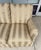 Wesley Hall Traditional Tan Sofa With Pleated Skirt For Sale - Image 9 of 11