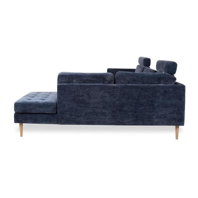 Fabric Osaka Corner Sofa in Blue with Headrests Manual Function from BoConcept For Sale - Image 14 of 16