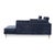 Fabric Osaka Corner Sofa in Blue with Headrests Manual Function from BoConcept For Sale - Image 14 of 16