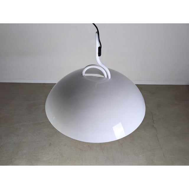 Moon Dome Hanging Lamp by Elio Martinelli for Luce For Sale - Image 10 of 14